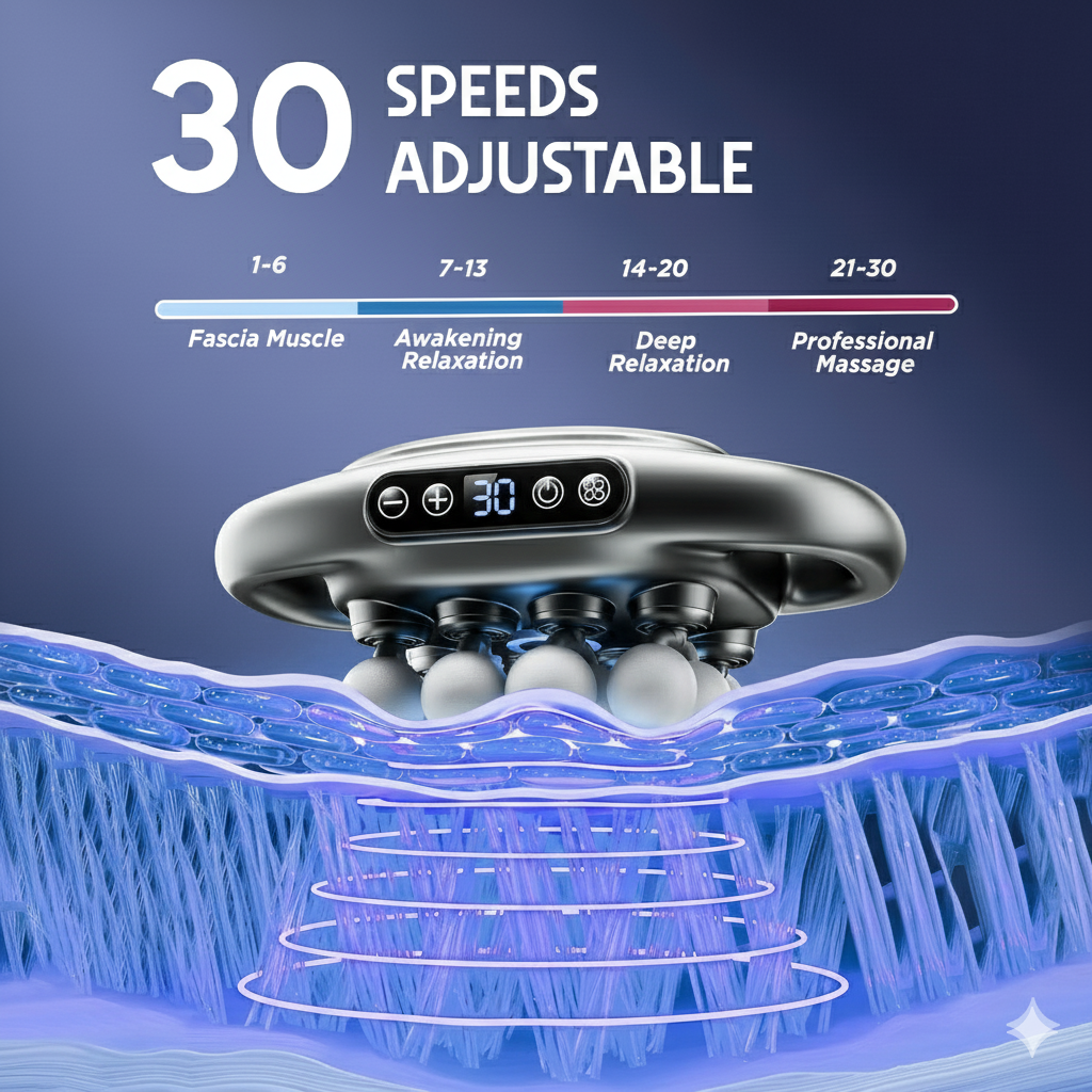 Rotera™ Deep Tissue 16 Heads Massager